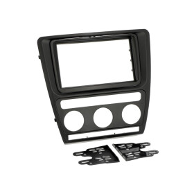 Radioblende SKODA Octavia (1Z) ab 2004-09 2DIN black...