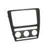 Radioblende SKODA Octavia (1Z) ab 2004-09 2DIN black Klimaautomatik