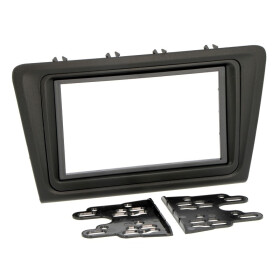 Radioblende SKODA Rapid (NH) ab 2012-19 2DIN black...