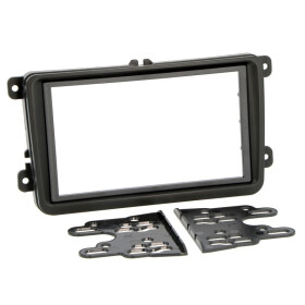 Radioblende SKODA Rapid (NH) ab 2012-19 2DIN black Installer Kit