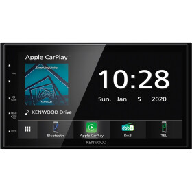 Kenwood DAB+ Autoradio DMX5020DABS Digital Media AV-Receiver mit Smartphone-Anbindung ber Kabel, Bluetooth & Digital Radio DAB+