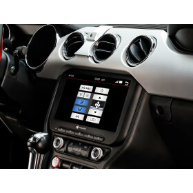 Dynavin 10,1 Zoll (25,65cm) Navigationsgerät für Mustang VI mit 4-Zoll Monitor
