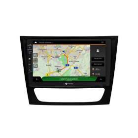 Dynavin Navisystem 9 Zoll (22,86cm) für Mercedes E-Klasse (W211) 03/2002-2009, Mercedes CLS (C219) 2004-2010