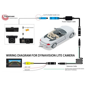 Griffleistenkamera CAMBH-AU002 Lite passend für Audi A3 8P / A4 B7 / A6 4F / Q7 4L / A5 MQB