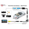 Kennzeichenleuchten-Kamera, Rückfahrfunktion 170° mit einschaltbaren Linien, weißes Licht. Für fast alle Seat, Skoda, Porsche und VW Modelle