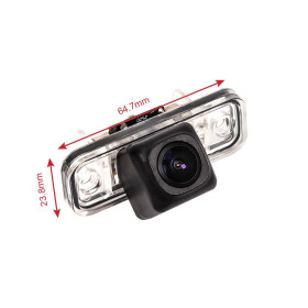 Kennzeichenleuchten-Kamera, Rückfahrfunktion 170° mit abschaltbaren Linien, gelbes Licht