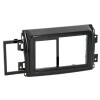 Radioblende FIAT Ducato ab 2021- 2DIN mit Frame piano black 103 x 178