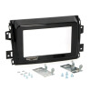 Radioblende FIAT Ducato ab 2021- 2DIN piano black Installer Kit Frameless