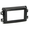Radioblende FIAT Ducato ab 2021- 2DIN piano black Installer Kit Frameless