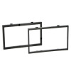 Radioblende FIAT Ducato ab 2021- 2DIN piano black Installer Kit 103 x 178