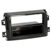Radioblende FIAT Ducato ab 2021- 1DIN piano black mit Fach