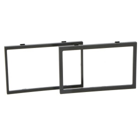 Radioblende SUZUKI Ignis (MF) ab 2016 2DIN schwarz Installer KIT