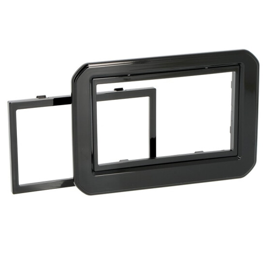 Radioblende SUZUKI Ignis (MF) ab 2016 2DIN schwarz mit 2 Frames