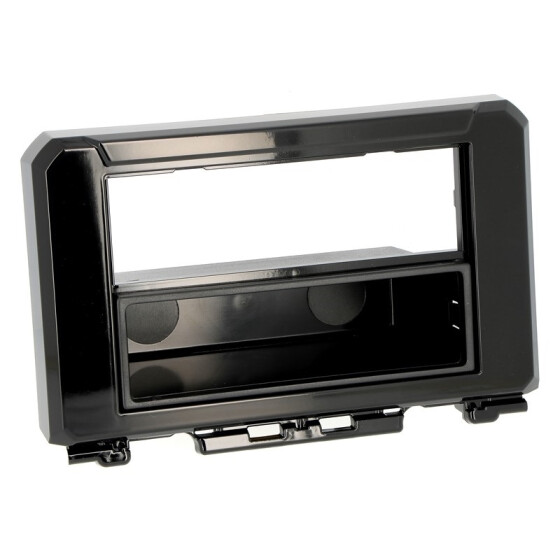 Radioblende SUZUKI Jimny (GJ) ab 2018 2DIN piano black mit Fach