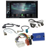 Einbausatz für Suzuki Vitara 2022 mit Radiovorbereitung + Lenkradfernbedienung Kenwood DNX419DABS Navigation AppleCarPlay