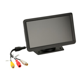 7" (17,78 cm)  Monitor universal 2 Video...