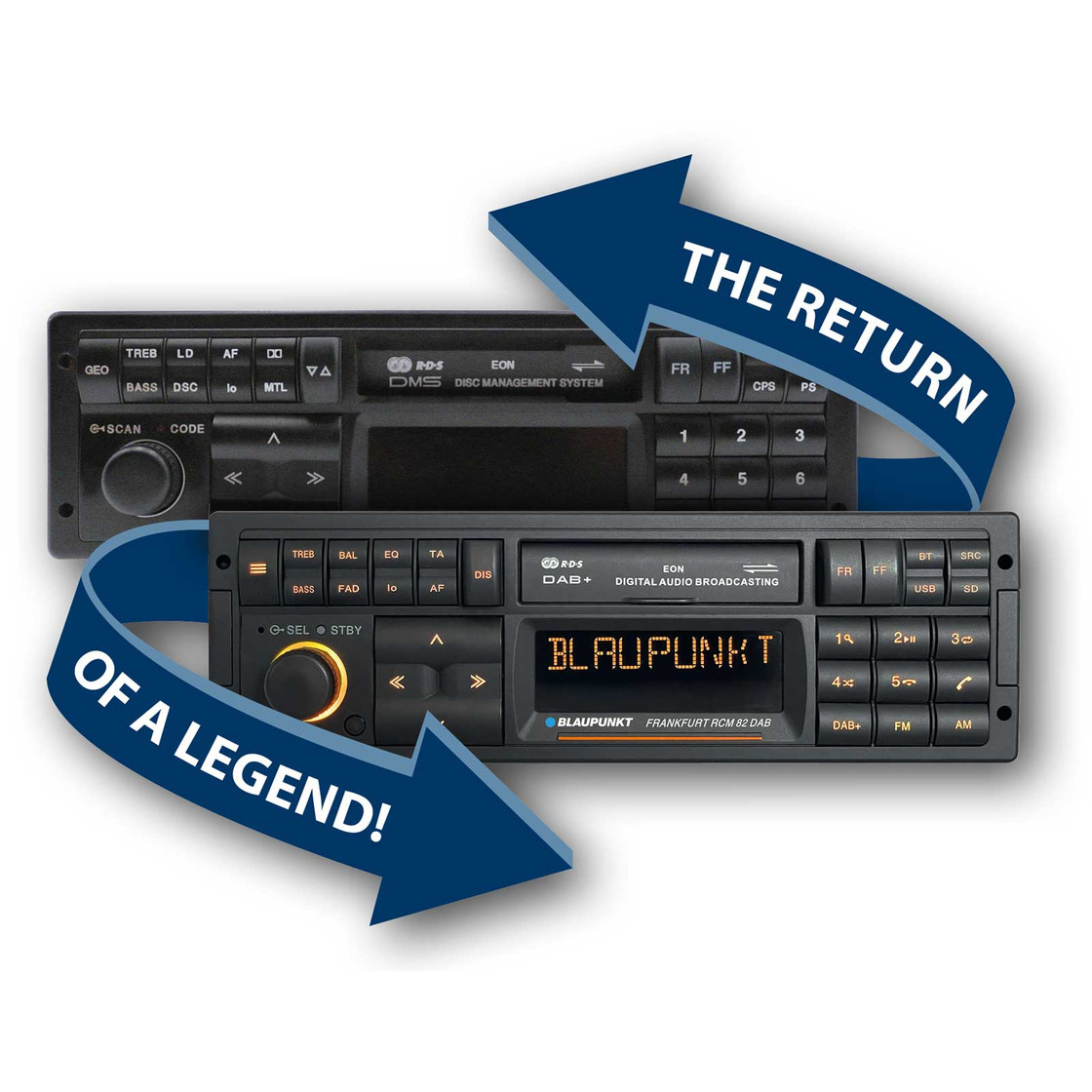 Blaupunkt Frankfurt RCM 82 DAB - MP3-Autoradio mit Bluetooth / DAB