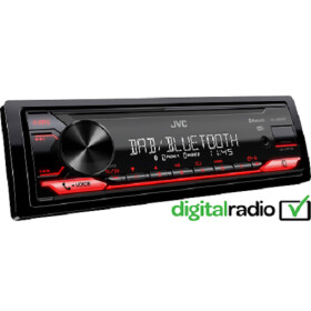 JVC Autoradio KD-X282DBT Digital Media Receiver mit DAB+ / USB / AUX / FLAC / 13-Band EQ