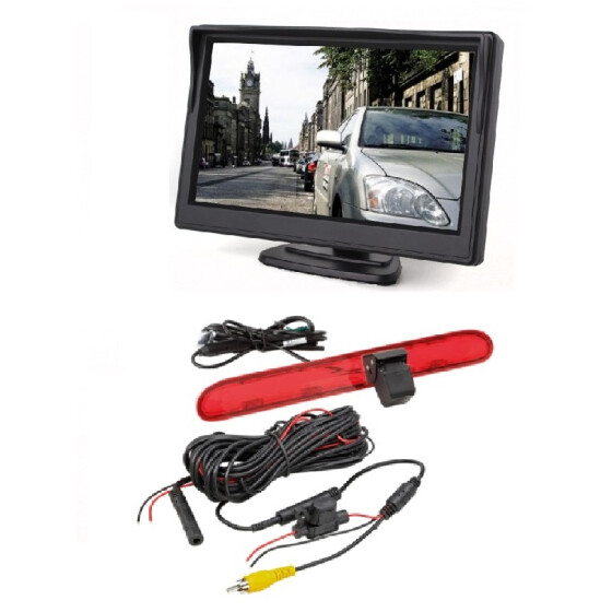 Rückfahrsystem 5 Zoll (12,5 cm) für Citroen Jumpy 3, Spacetourer, Fiat Scudo, Peugeot Expert 3 Toyota ProAce ab 2016