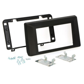 Radioblende DACIA Duster ab 2022 2DIN black Installer Kit