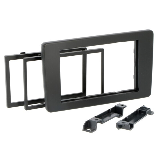 Radioblende RENAULT Express, Express Van ab 2022 2DIN black mit Frames