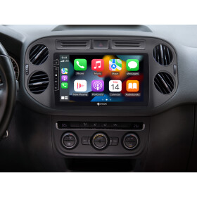 Dynavin D9-83B-Premium 9 Zoll (22,86cm)  Navigationsgerät für VW Tiguan 2007-2017 | Golf 5 Inkl. Head-up-Display, Apple CarPlay und Android Auto