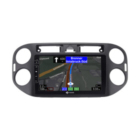 Dynavin D9-83B-Premium 9 Zoll (22,86cm)  Navigationsgerät für VW Tiguan 2007-2017 | Golf 5 Inkl. Head-up-Display, Apple CarPlay und Android Auto