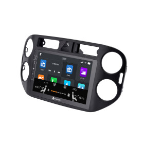 Dynavin D9-83B-Premium 9 Zoll (22,86cm)  Navigationsgerät für VW Tiguan 2007-2017 | Golf 5 Inkl. Head-up-Display, Apple CarPlay und Android Auto
