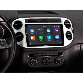 Dynavin 9 Zoll (22,86cm)  Navigationsgerät für VW Golf 5 plus, Tiguan 2007-2017 - silber