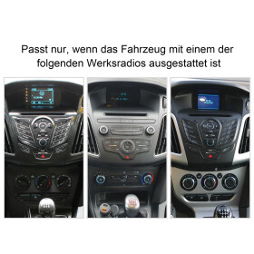 Android Autoradio für Ford Focus mit 4 x 100W...