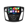 Android Autoradio für Ford Focus mit 4 x 100W Class-D Verstärker, 9 Zoll Display (hochauflösend), Inkl. Head-up-Display, Apple CarPlay und Android Auto