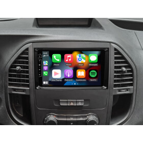 Dynavin Navisystem  9 Zoll (22,86cm) Display, für Mercedes Vito W639 / Viano W639 mit 4 x 100W Class-D Verstärker, 9 Zoll Display (hochauflösend), Inkl. Head-up-Display, Apple CarPlay und Android Auto
