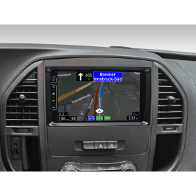 Dynavin Navisystem  9 Zoll (22,86cm) Display, für Mercedes Vito W639 / Viano W639 mit 4 x 100W Class-D Verstärker, 9 Zoll Display (hochauflösend), Inkl. Head-up-Display, Apple CarPlay und Android Auto