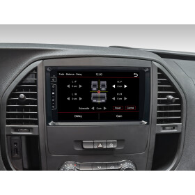 Dynavin Navisystem  9 Zoll (22,86cm) Display, für Mercedes Vito W639 / Viano W639 mit 4 x 100W Class-D Verstärker, 9 Zoll Display (hochauflösend), Inkl. Head-up-Display, Apple CarPlay und Android Auto