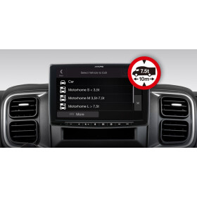 Alpine INE-F904DU8 Navigationssystem mit 9-Zoll Touchscreen für Fiat Ducato 8