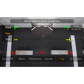 Alpine Kamera HCE-C2100RD HDR Multiview-Rückfahrkamera (High Dynamic Range)