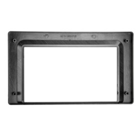 2-DIN Radioblende Toyota Aygo X 04/2022-2023 mattschwarz