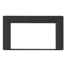 2-DIN Radioblende Toyota Aygo X 04/2022-2023 mattschwarz