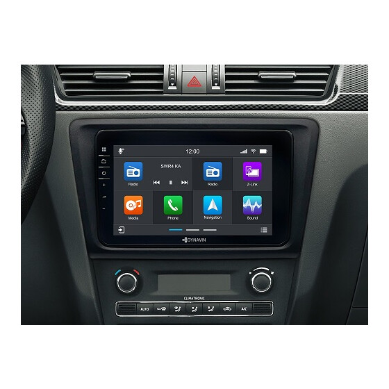 Dynavin 8 Zoll (20,32 cm)  Navigationsgerät für Skoda Rapid bis 2015