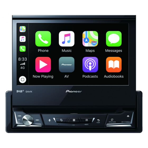 Pioneer AVH-Z7200DAB - CD/DVD/MP3-Autoradio mit Touchscreen / DAB / Bluetooth / USB / iPod / CarPlay