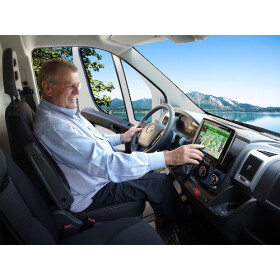 Alpine X903D-DU 9-Zoll-Navigationssystem mit Tochscreen für Fiat Ducato III, Citroën Jumper II und Peugeot Boxer II mit TomTom Karten und Apple CarPlay / Android Auto