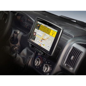 Alpine X903D-DU 9-Zoll-Navigationssystem mit Tochscreen für Fiat Ducato III, Citroën Jumper II und Peugeot Boxer II mit TomTom Karten und Apple CarPlay / Android Auto