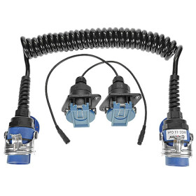 Spiralkabel-Set für LKW und Anhänger (7-pol....