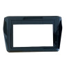 Einbaurahmen Set für Doppel DIN Autoradio in Suzuki Swift (ab 2017) - schwarz glänzend