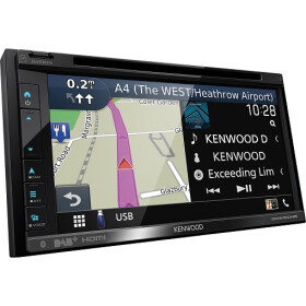 Kenwood Digital Media Navitainer 2DIN DNX5190DABS mit 17,3 cm WVGA-Monitor, Apple CarPlay, AndroidAuto & Digitalradio