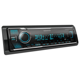 Kenwood Autoradio KMM-BT508DAB Digital Media Receiver mit Bluetooth & DAB+ Empfänger incl. DAB+ Antenne