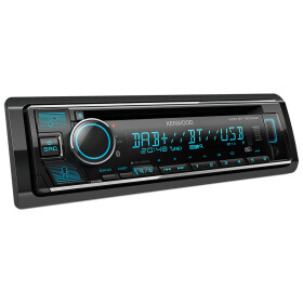 Kenwood Autoradio KDC-BT760DAB CD/USB-Receiver mit Bluetooth, Amazon Alexa & Digital Radio DAB+ incl. DAB+ Antenne