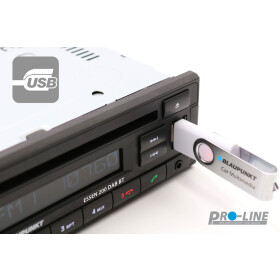 Blaupunkt Essen 200 DAB - CD/MP3-Autoradio mit Bluetooth / DAB / USB / AUX-IN