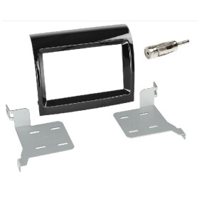 Autoradio Einbausatz 2-DIN für Fiat Ducato / Citroen Jumper / Peugeot Boxer ab 2014 / Opel Movano Cargo C mit EURO 6