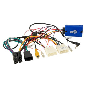 Autoradio- Einbausatz 1DIN passend für Toyota Aygo X (AB7) 04/2022 -2023 mit Lenkradfernbedienung